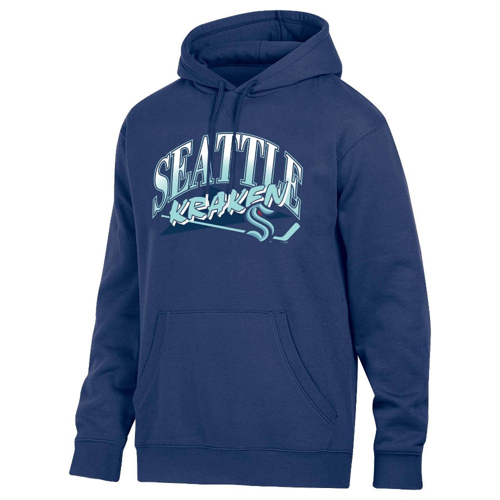 NHL Seattle Kraken Mens Hooded Sweatshirt