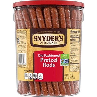 Snyder's of Hanover Old Fashioned Pretzel Rods - 27oz