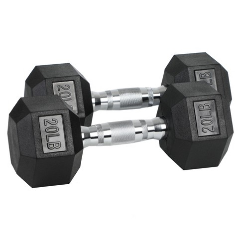 Holahatha Iron Hexagonal Cast Exercise Dumbbell Free Weight With