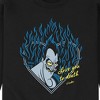 Men's - Disney Villains - Love You To Death Graphic Fleece Sweatshirt - 2 of 4