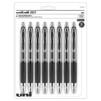 Uni 5ct One Rectractable Gel Pens Fine Point 0.7mm Assorted Vivid Ink :  Target