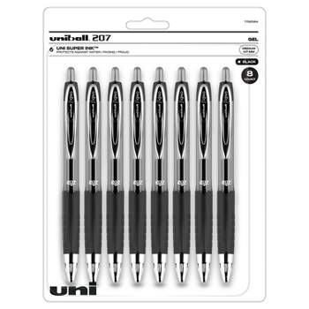uni-ball 207 Retractable Gel Pens Medium Point (0.7mm) Black 2431821