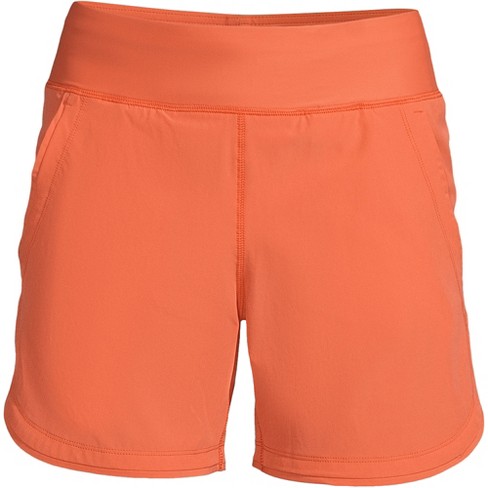 Womens orange hot sale swim shorts