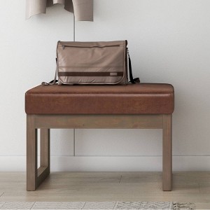 Small Madison Footstool Ottoman Bench - WyndenHall - 1 of 4