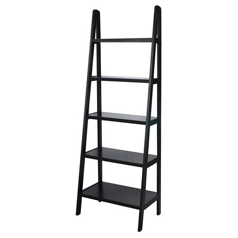 Folding 5 Shelf Narrow Black - Brightroom™ : Target