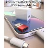 Syntech USB C Female to USB Male Adapter Pack of 3 [Travel Must Haves, Aluminum] USB C to USB Adapter, Type C Charger Cable Power Converter - 3 of 4