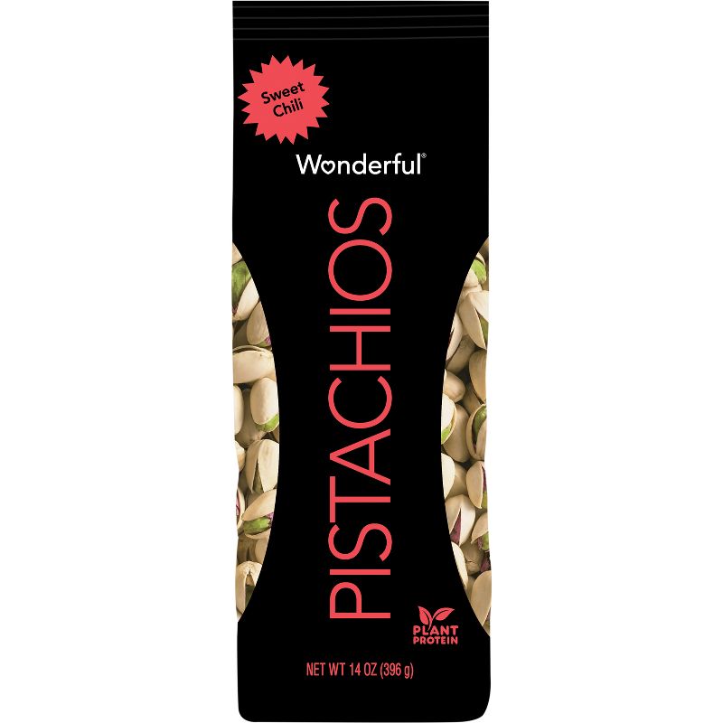 Wonderful Flavored Pistachios Sweet Chili - 14oz, 1 of 4