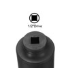 Unique Bargains CR-MO High Torque Metric 12-Point Square 1/2" Drive Impact Sockets Black - 3 of 4