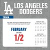 MLB Los Angeles Dodgers 2025 Box Calendar - 4 of 4