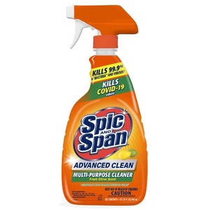Spic and Span Fresh Citrus Scent Multi-Purpose Cleaner Liquid Spray 32 oz (Pack of 9) - 1 of 2