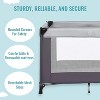 MYKKO Nest Portable Playard in Grey with Carrybag an Shoulder Strap, Lightweight, Packable and Easy Setup Baby Playard - 4 of 4
