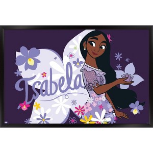 Trends International Disney Encanto - Isabela Framed Wall Poster Prints - 1 of 4