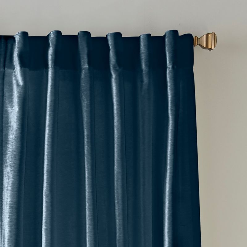 Carnaby Rustic Vogue Distressed Velvet Single Window Curtain Panel - Elrene Home Fashions, 2 of 4
