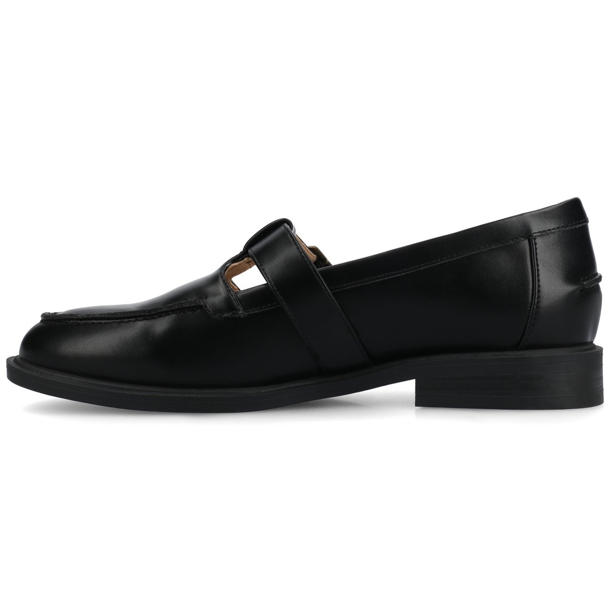 Женские туфли Journee Collection Journee Women's Corina Mary Jane Loafer, Black 8 — фото 2