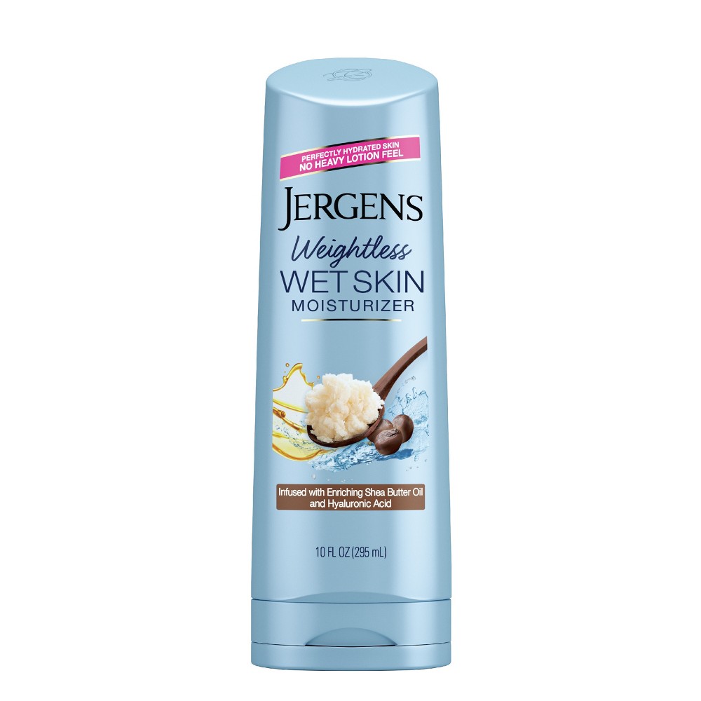 Photos - Cream / Lotion Jergens Wet Skin Moisturizer Body Moisturizer, In-Shower Lotion, Weightless Moisturizer Scented - 10 fl oz