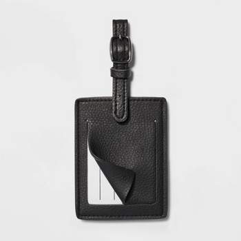 2130-1560 yourstyle Imitation Leather Lanyard Badge Card Holder - Black -  Detachable Trigger Hook, Cell Phone Attachment 
