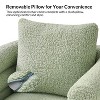 Arturo Modern Swivel Chair with Two Pillow Set of 2|ARTFUL LIVING DESIGN-SAGE - 4 of 4