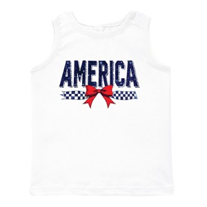 The Juniper Shop America Galaxy Coquette  Toddler Tank - 1 of 4