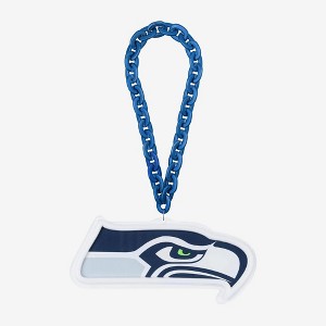 NFL Fan Chain, Big Neon Light Up Team Logo - Seattle Seahawks - 1 of 4