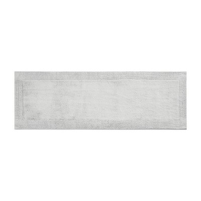 Shop Feather Touch Reversible Bath Rug Grey, Bath Rugs