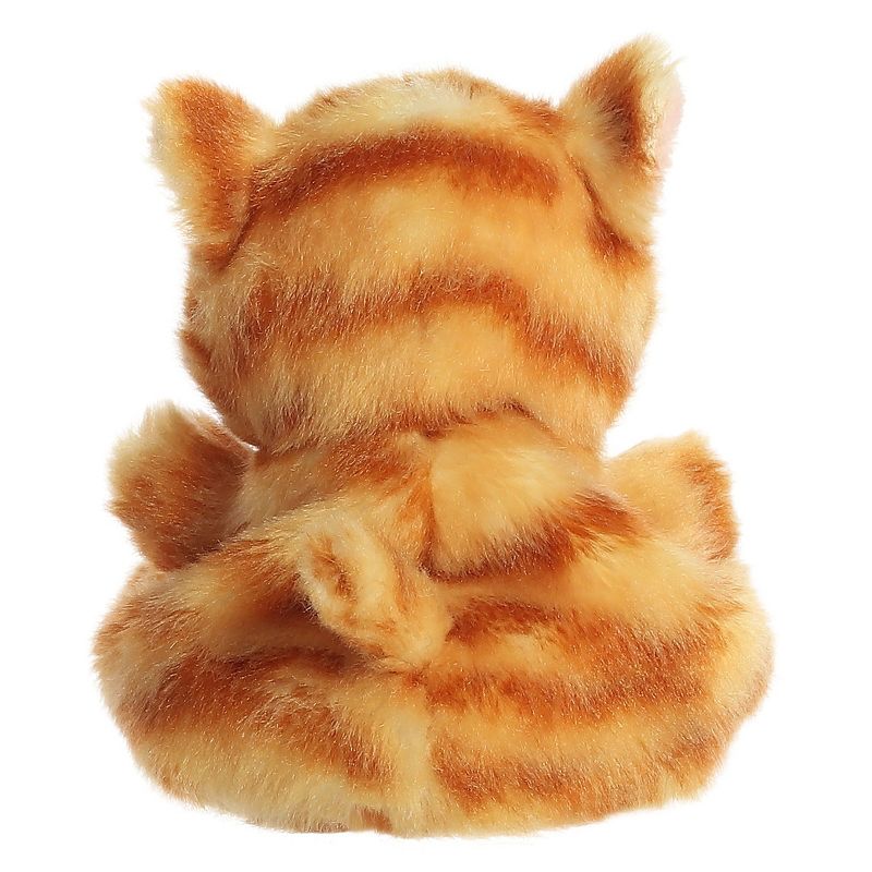 Aurora Palm Pals 5" Meow Kitty Orange Stuffed Animal, 4 of 5