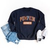 Simply Sage Market Women's Graphic Sweatshirt Varsity Pumpkin Junkie - 3 of 4