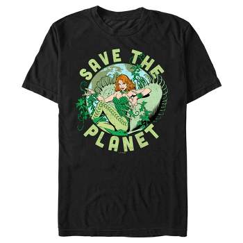 Men's Batman Save the Planet Poison Ivy T-Shirt