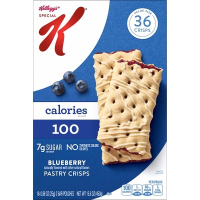 Special K Bars Blueberry Snack Bars Crisps - 15.84oz/36ct