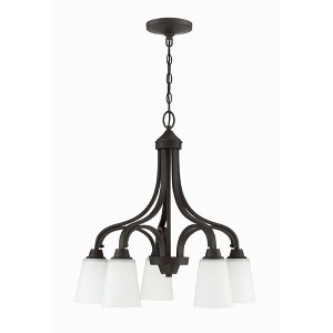 Craftmade Lighting Grace 5 - Light Chandelier in  Espresso - 1 of 3