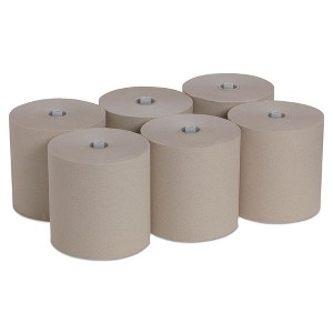 Georgia Pacific Professional Pacific Blue Ultra Paper Towels, 1-Ply, 7.87" x 1,150 ft, Natural, 6 Rolls/Carton - 1 of 4