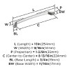 Amerock Bellamy Pull for Cabinets, Drawers, and Furniture - 4 of 4