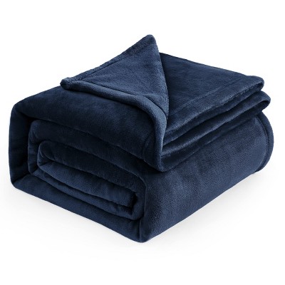 Bedsure | Flannel Blanket Solid 280GSM Soft Fuzzy Plush  Bed Blanket