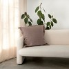 100% French Linen Flanged Euro Sham 26" x 26" | BOKSER HOME - 4 of 4