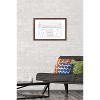 Trends International LINE AND BRUSH - Continuous Line Boombox Framed Wall Poster Prints - 2 of 4