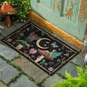 Evergreen Fairy Wonderland Washable  Indoor/ Outdoor Mat Indoor and Outdoor Home Decor - 1 of 2