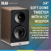 ELAC Debut ConneX DCB41 4-1/2" Powered Bookshelf Speakers with Built-in Bluetooth | Built-In Bass Enhancer with Variety of Inputs - 3 of 4