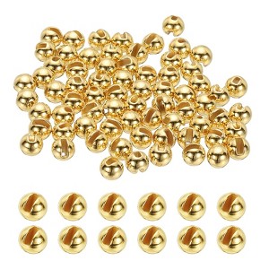 Unique Bargains Fly Tying Slotted Tungsten Round Beads for Variety Jig Hooks 70 Pcs - 1 of 4
