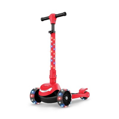 Three wheel electric store scooter for kids