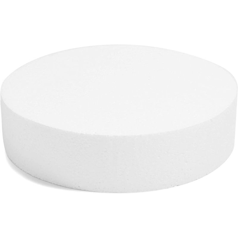 8"x8" Craft Foam Circles Round Polystyrene Foam Discs for Arts and Crafts, 3 Pieces Set, 5 of 6