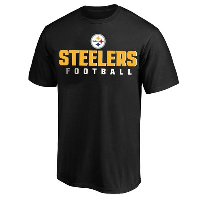 Sportland American Sport & Maillots de bain Vêtements de sport T-shirts Maillot NFL JuJu Smith-Schuster Pittsburgh Steelers Game Team colour Noir 