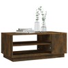vidaXL Coffee Table Smoked Oak 40.2"x21.7"x21.7" - 4 of 4