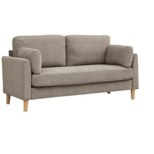TiramisuBest Khaki Modern Minimalist 2-Seater Sofa - 1 of 4