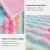 Cozy Bliss Faux Fur Throw Blankets, Plush Fuzzy Soft Thick Bubble Blanket for Sofa, Bedroom, Living Room - 4 of 4
