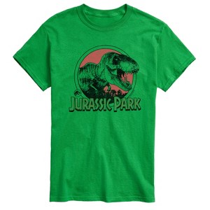 Men's - Jurassic Park - Logo Trex Short Sleeve Graphic T-Shirt - 1 of 3