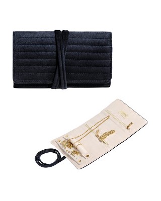 Benevolence LA Jewelry Roll Velvet Travel Organizer