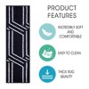 Sussexhome Plaza Collection Non-Slip Carpet Stair Treads for Wooden Steps, 9" X 28" - 3 of 4