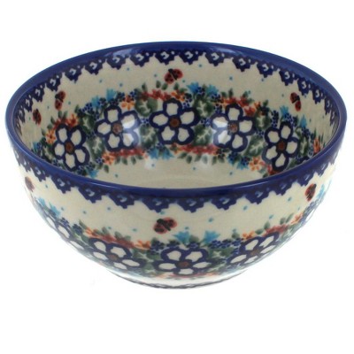 Blue Rose Polish Pottery Scarlett Cereal Bowl