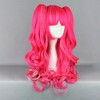 Unique Bargains Women Curly Long Hair Human Hair Wigs with Wig Cap - 3 of 4