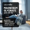 NatureWise Magnesium Glycinate 550mg + High-Dose 10000 IU Vitamin D3 K2 100mcg - D3 K2 Magnesium Supplement - Chelated - Non-GMO - 3 of 4