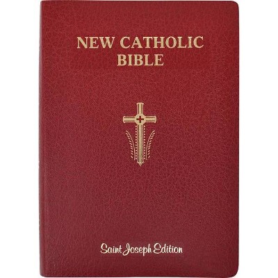 St. Joseph New Catholic Bible - by  Catholic Book Publishing Corp (Leather Bound)